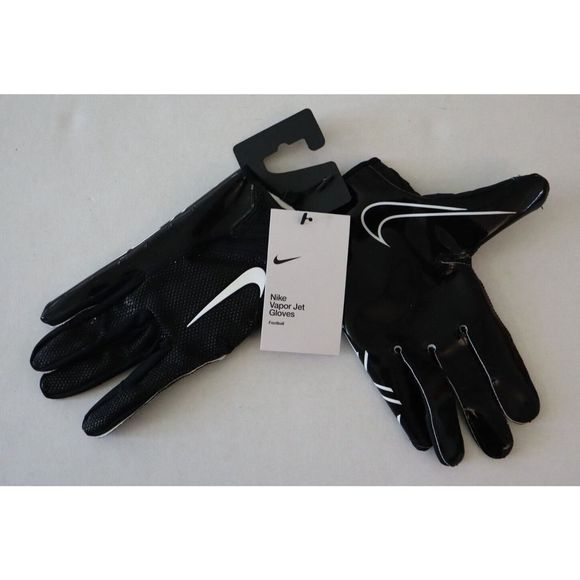 Nike DR5110 091 Unisex Sz XL Blck/White Vapor Jet 7.0 Football W Receiver Gloves - Picture 1 of 4